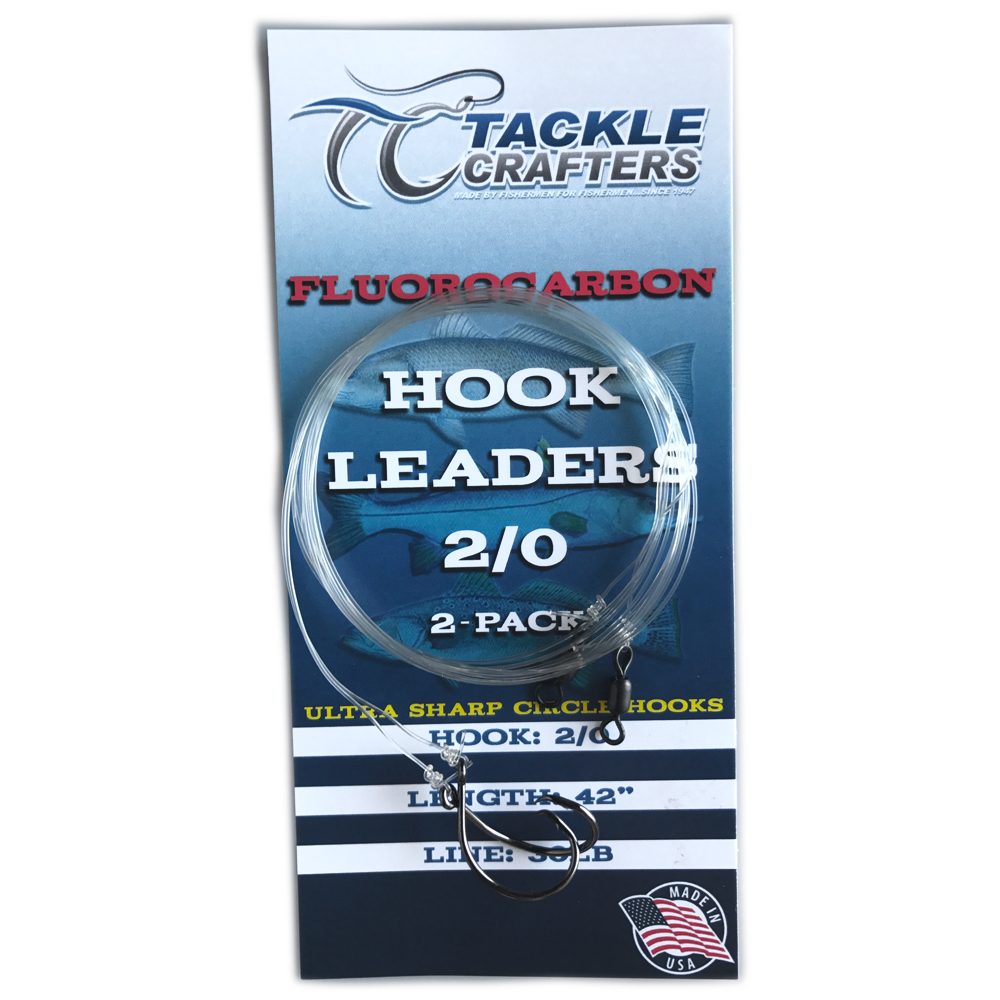 Fluorocarbon Circle Hook Leader – 2 Pack
