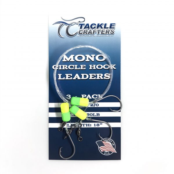 Mono Circle Hook Leader 3 – pack