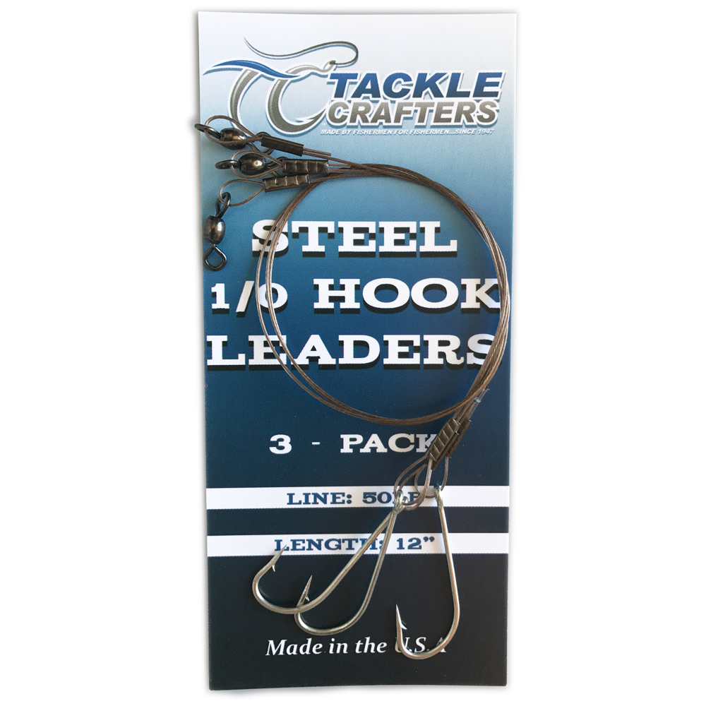 Steel Hook Leader 3 Pack